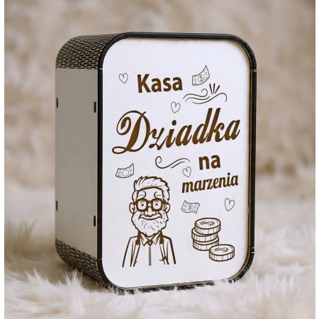 Prezent na Dzień Babci i Dziadka wyjątkowy skarbonka